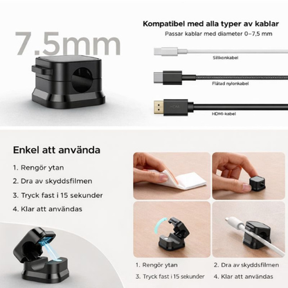 Cable Rest - Slipp Kabelkaos För Alltid