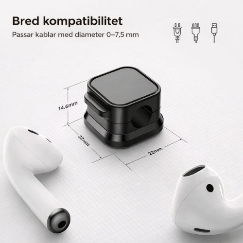 Cable Rest - Slipp Kabelkaos För Alltid